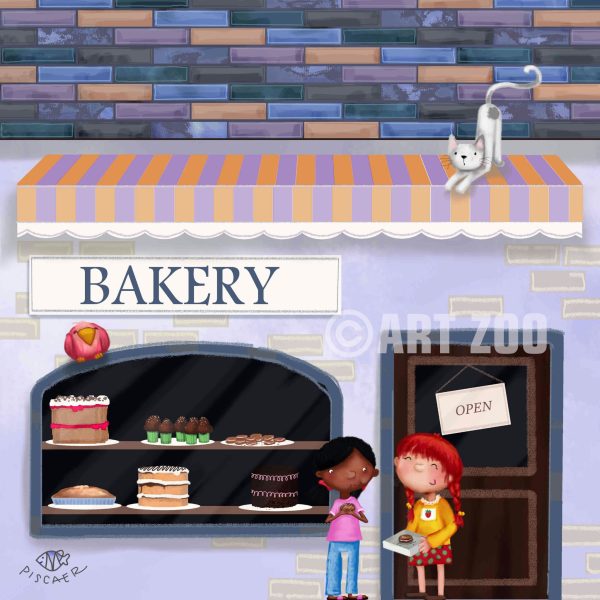 City Bakery art zoo